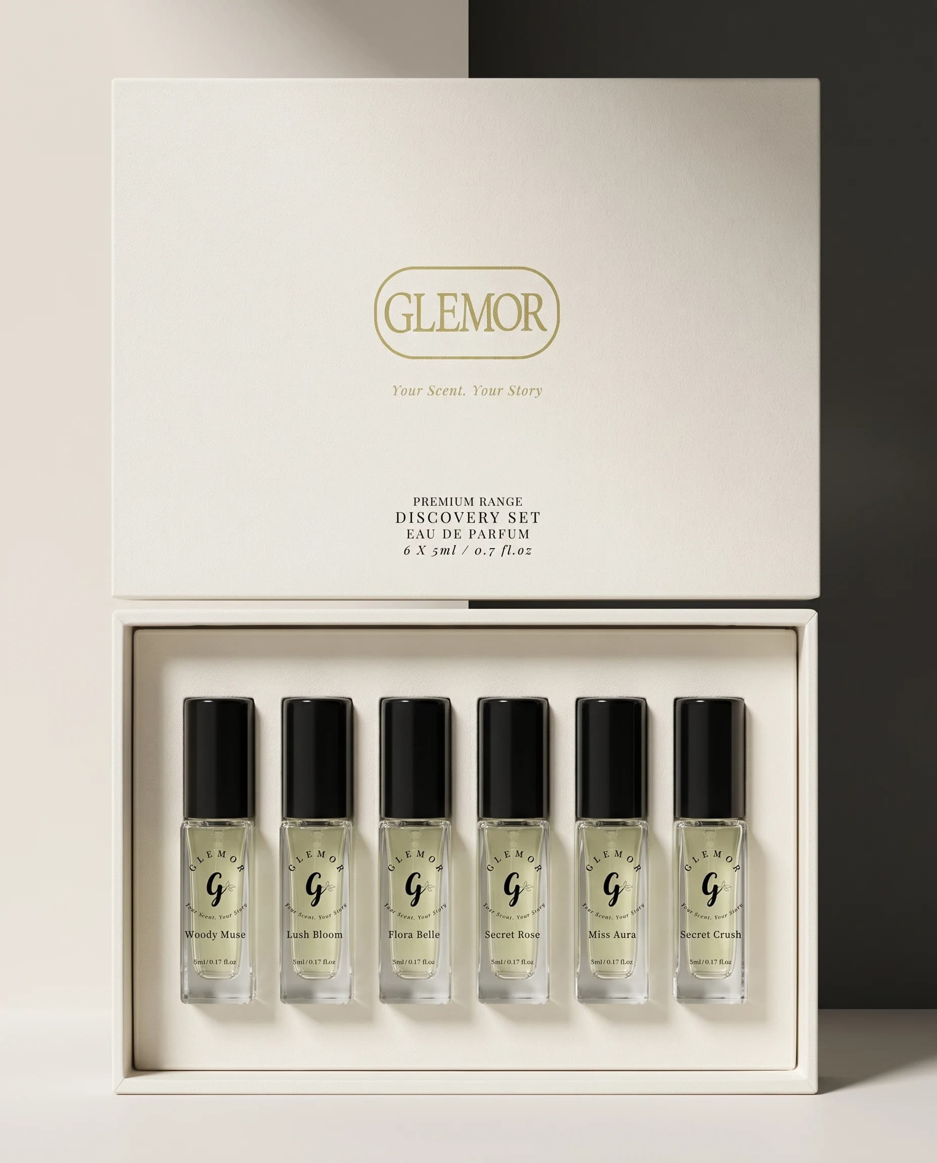 Discovery Set Premium Range — 6 × 5 ml by Glemor Fragrance